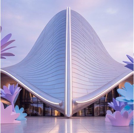 Sheet Metal Designs Inspired by Aerospace Engineering for Earthbound U.S. Buildings
