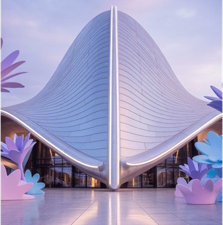 Sheet Metal Designs Inspired by Aerospace Engineering for Earthbound U.S. Buildings