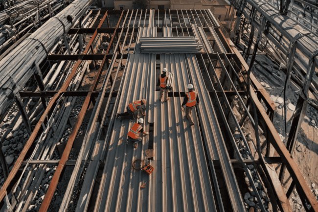 Roof Deck Sheet Placement Strategy for Faster Installation