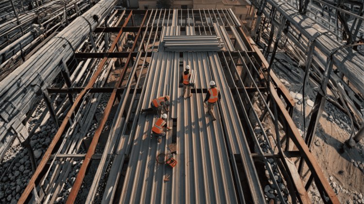 Roof Deck Sheet Placement Strategy for Faster Installation