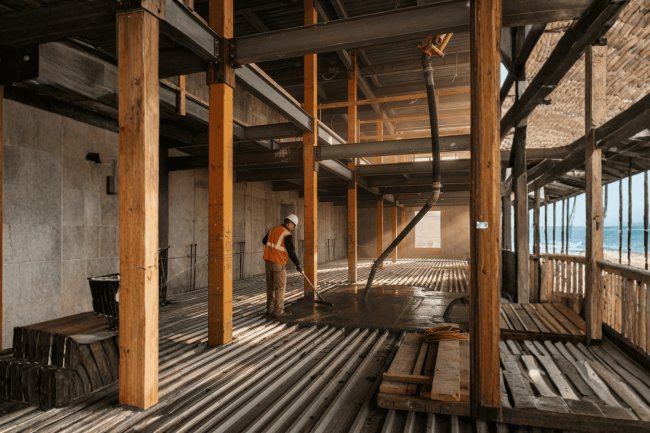 Floor Deck Detailing for Office Building Projects