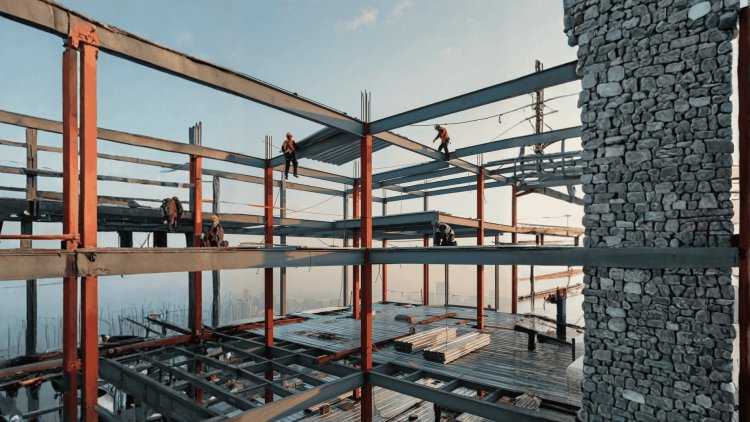 Composite Floor Deck Layout Planning for Commercial Buildings