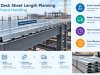 Form Deck Sheet Length Planning for Efficient Handling