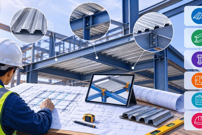 Non-Composite Deck Coordination with Structural Supports