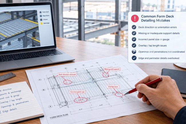 Form Deck Detailing Mistakes to Catch Before Submittal