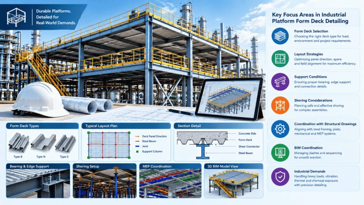 Form Deck Detailing for Industrial Platforms