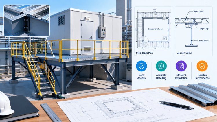 Steel Deck Detailing for Small Equipment Rooms