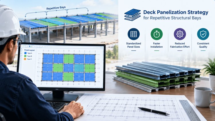 Deck Panelization Strategy for Repetitive Structural Bays