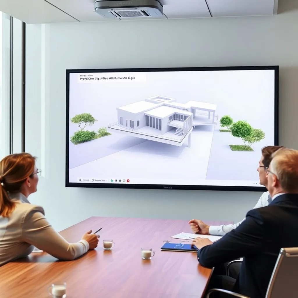 Stakeholder presentations with walkthrough services